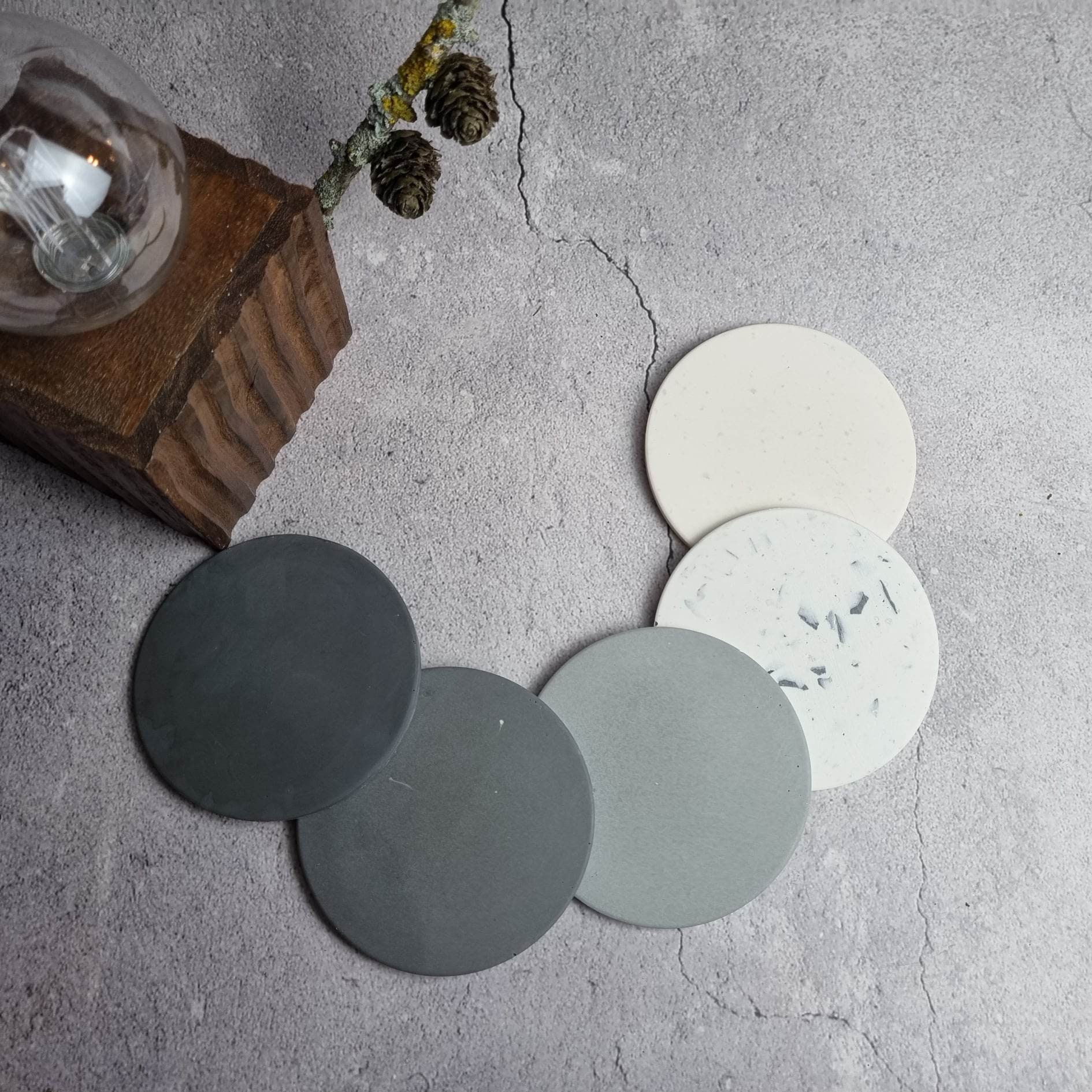 Make Yourself Modern Jesmonite Coasters - Eco-Friendly and Sustainable  alternative to Concrete – Tea & Crafting