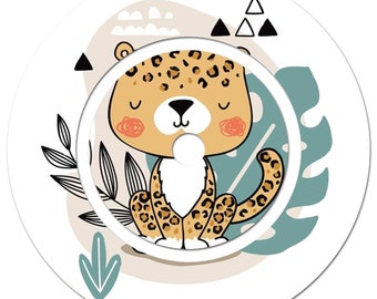 Toniebox Stazione di ricarica Foil Leopard Sticker Protezione bambini Ragazze giovani Y046