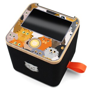 Design Folie passend für "Tigerbox" Katzen 2 Aufkleber Schutzfolie Y049