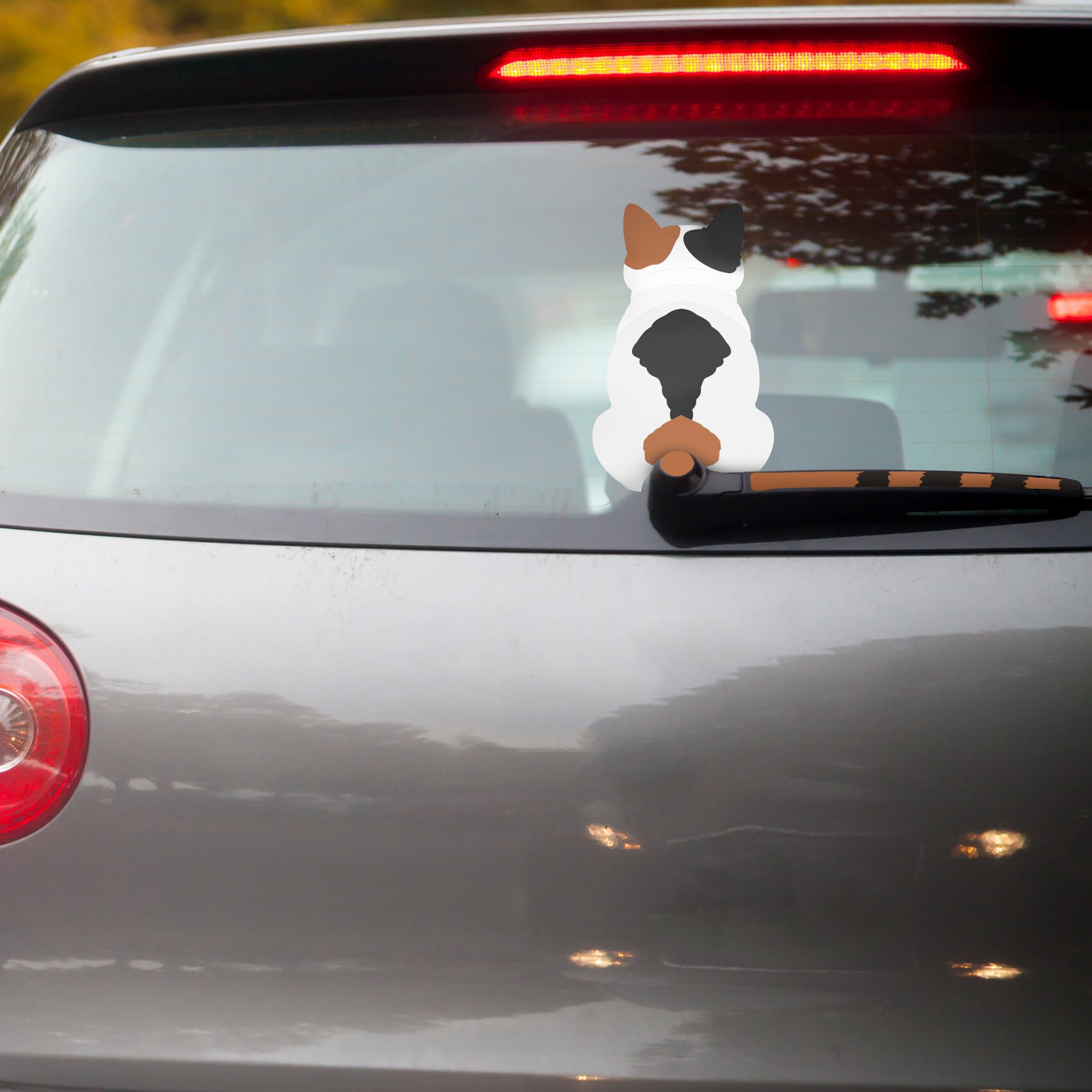 Adesivo Auto Gatto - Decorazione Divertente Per Tergicristallo Posteriore