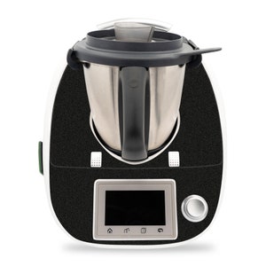 Decorative Sticker Thermomix Foil Kitchen TM5 Protection - Glitter Black RX041-01