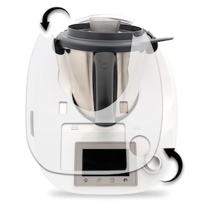 Decorative Sticker Thermomix Foil Kitchen TM5 Protection - Transparent Gloss RX041-26
