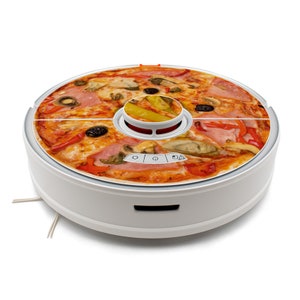 Capa para aspirador de pó Roborock S7 &quot;Pizza&quot; autoadesiva RX044