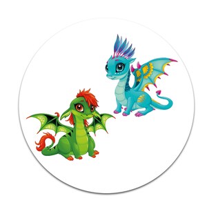 Design Schutzfolie für Tonie Lauscher "Drachen" Toniebox Aufkleber Y055
