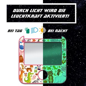 Finest-Folia Tigerbox Aufkleber Nachtleuchtend Tiere Zoo Design Kinder Schutzfolie Zubehör Y049-29