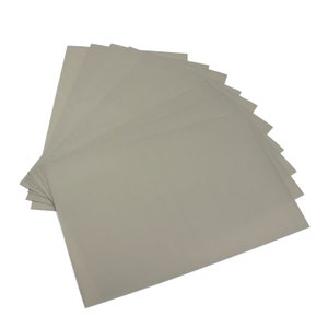 10er Set DIN A4 Oramask 810 Schablonenfolie Folie Matt Plotterfolie Grau
