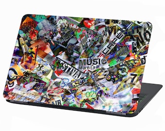 Laptop Folie Aufkleber Sticker für 13"-17" Zoll Skin Vinyl NotebookLP21 Stickerbomb