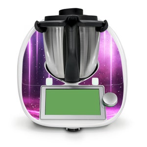 Decorative sticker Thermomix foil kitchen TM6 protection set - laser beams RX042-07