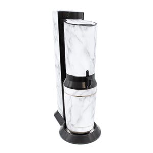 Aufkleber Set für Sodastream Crystal 3.0 Design Marmor Selbstklebende Deko Folie wasserfeste Klebefolie RX050-01