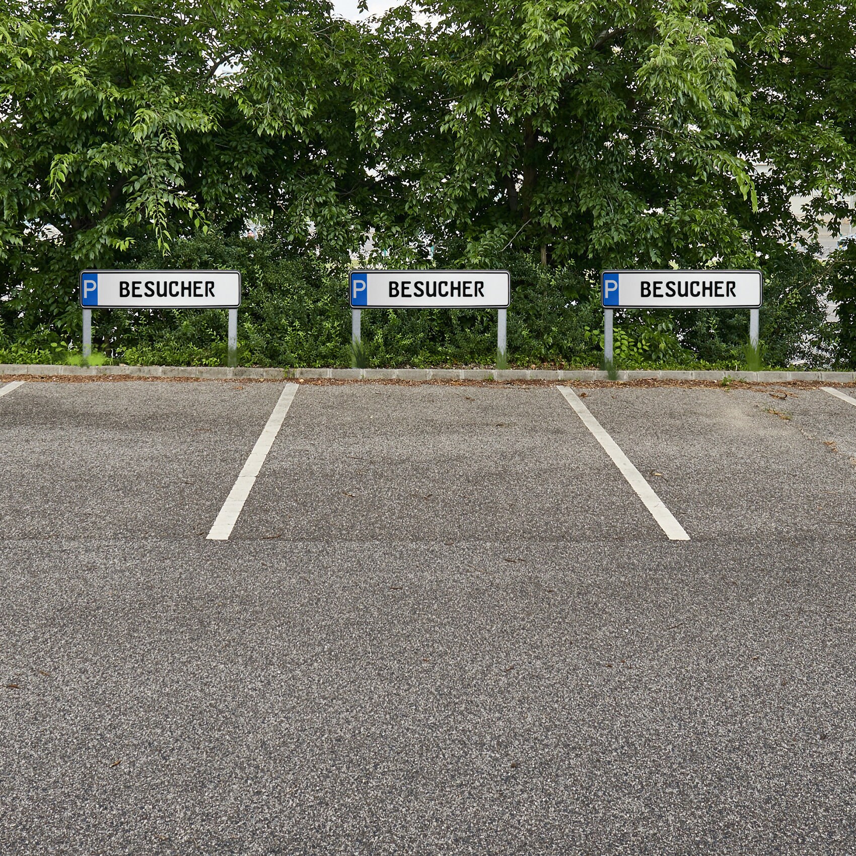 Cartello Parcheggio | 520x110mm | Targa | Solo Parcheggio In