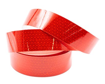 Marquage De Contour Camion Oralite Rouge 50m - ECE104 - Structure Rigide VC104+ - Neuf