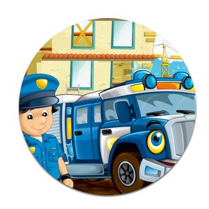 Design Schutzfolie für Tonie Lauscher "Polizei 2" Toniebox Aufkleber Y055