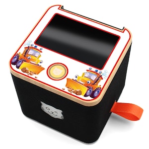 Design Folie passend für "Tigerbox" Bagger Aufkleber Schutzfolie Y049