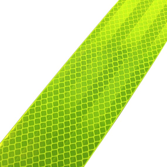 3M Fluorescent Yellow-Green Reflective Marking Tape, 2 X 150 Ft Roll, Great For Safety & Visibility