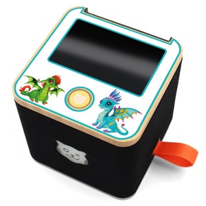 Design Folie passend für "Tigerbox" Drachen Aufkleber Schutzfolie Y049