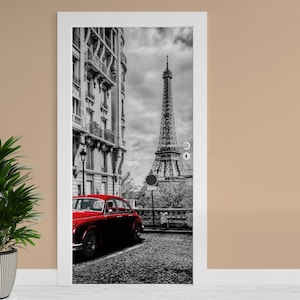 Türfolie "Eiffelturm" 90x200cm Türposter Deko Aufkleber Folie Tapete TF02-16