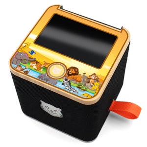 Design Folie passend für "Tigerbox" Tiere Afrikas Aufkleber Schutzfolie Y049