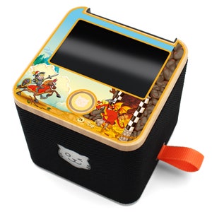 Design Folie passend für "Tigerbox" Ritter und Drache Aufkleber Schutzfolie Y049