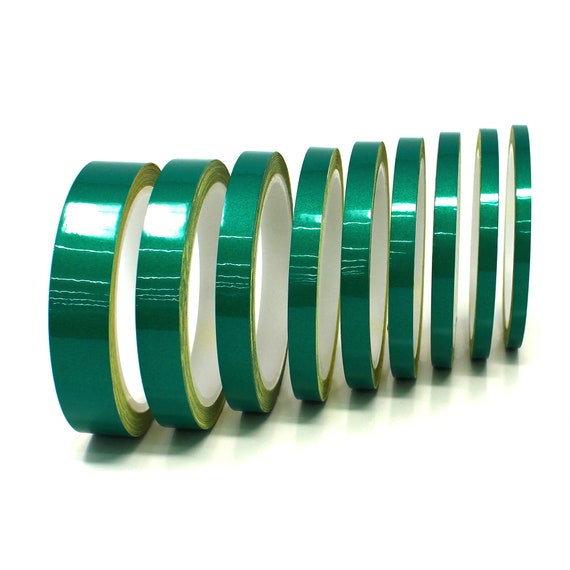 ZIERSTREIFEN 10m NEON GRÜN - Fluorescent 15mm Auto Boot Jetski Dekorstreifen 15