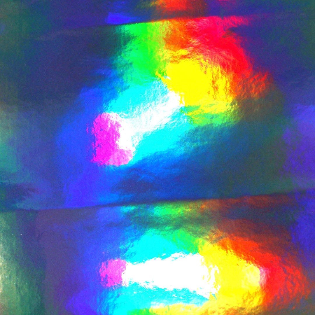 Effect Foil Foil Plotter Foil Hologram Rainbow 315 Cm X 5 M Etsy