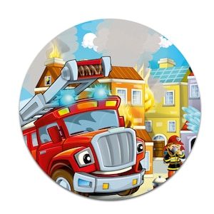 Design Schutzfolie für Tonie Lauscher "Feuerwehr" Toniebox Aufkleber Y055