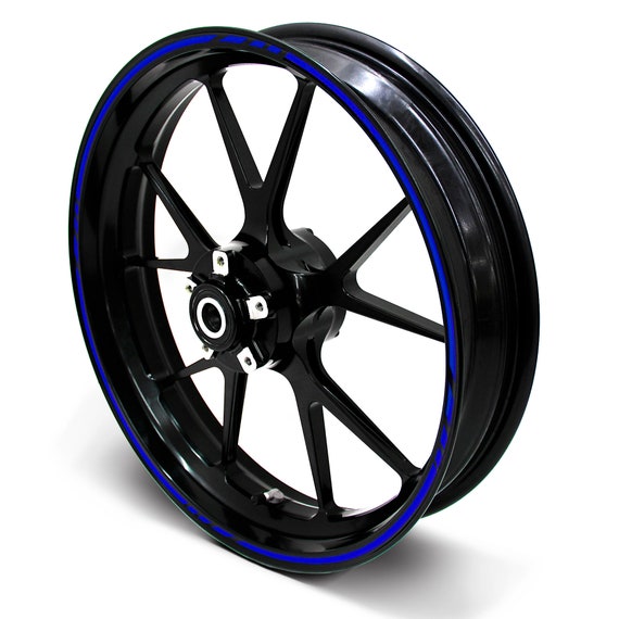 Felgenrandaufkleber GP-Design – Für 18 Zoll Felgen, Matt Dunkelgrau, Wasserfest