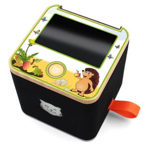 Design Folie passend für "Tigerbox" Igel Aufkleber Schutzfolie Y049