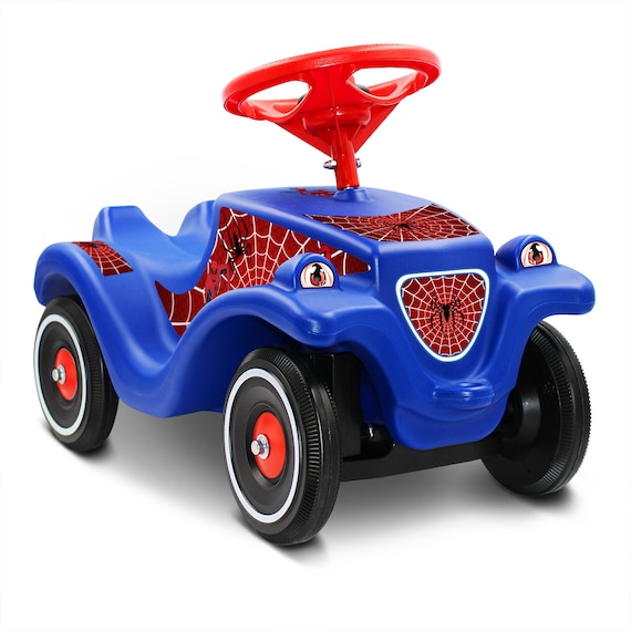 Aufkleber Set Spiderman für BIG Bobby Car Classic Rutschauto Spielauto -   Schweiz