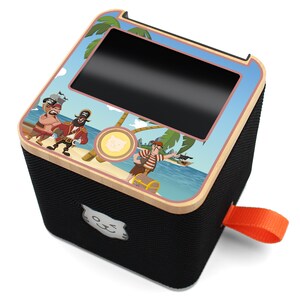 Design Folie passend für "Tigerbox" Piraten Aufkleber Schutzfolie Y049
