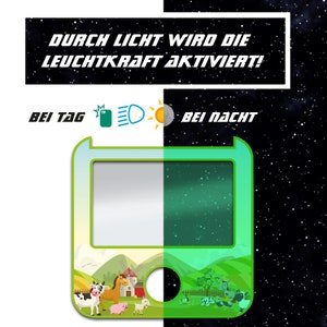 Finest-Folia Tigerbox Aufkleber Nachtleuchtend Bauernhof Tiere Design Kinder Schutzfolie Zubehör Y049-26