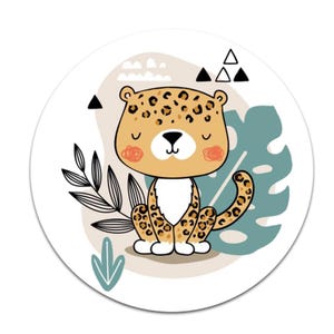 Design Schutzfolie für Tonie Lauscher "Leopard" Toniebox Aufkleber Y055