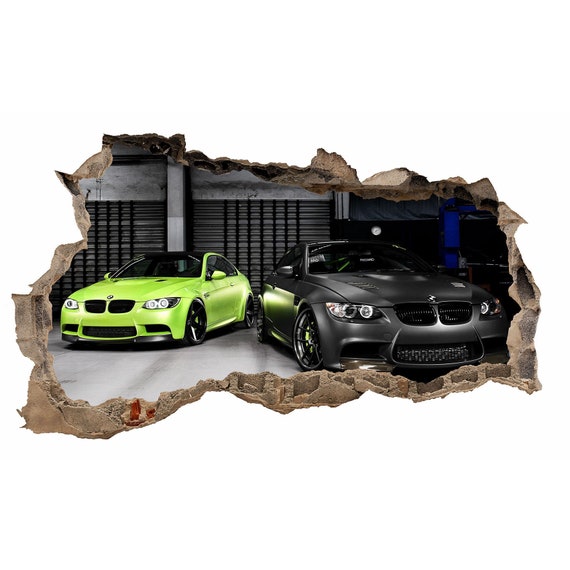 Stickers voiture BMW - Décoration murale - Stickers muraux auto