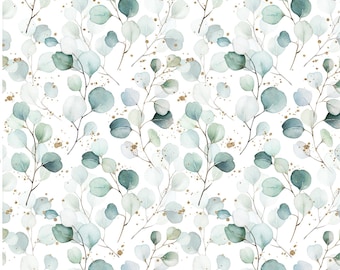 Tessuto in jersey di cotone JERSEY di eucalipto Tessuto per bambini al metro Cucito per bambini JB078