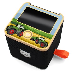 Design Folie passend für "Tigerbox" Traktor Acker Aufkleber Schutzfolie Y049