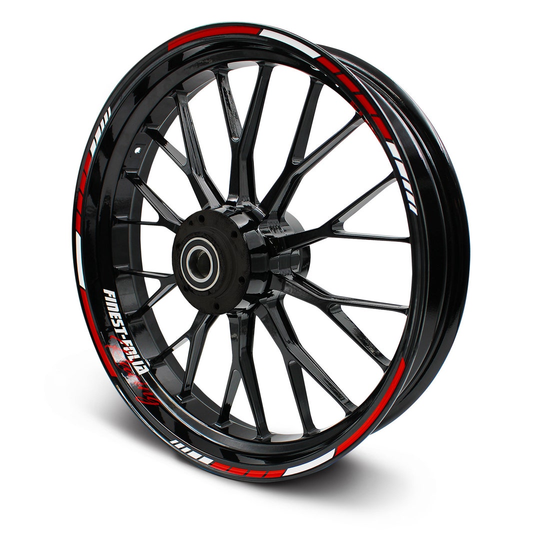 Rim Edge Sticker Complete Set RS Design Accessories for 15-17 Inch Rims ...