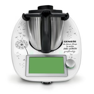 Decorative sticker Thermomix foil kitchen TM6 protection - Enjoy life RX042-25