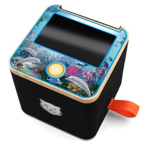 Design Folie passend für "Tigerbox" Delfine Aufkleber Schutzfolie Y049