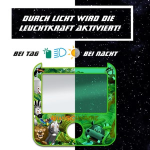 Finest-Folia Tigerbox Sticker Glow-in-the-Dark Jungle Design Pellicola protettiva per bambini Accessori Y049-08