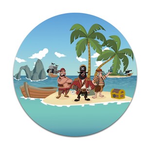 Design Schutzfolie für Tonie Lauscher "Piraten 2" Toniebox Aufkleber Y055