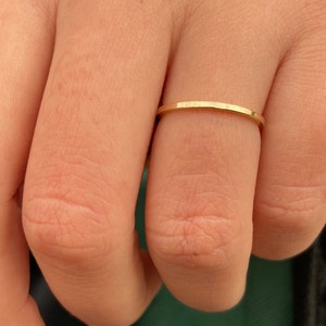 Square edge ring on sale