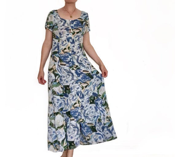 Vintage 1990s Button Down Summer Dress MISS SELFRIDGE - Etsy