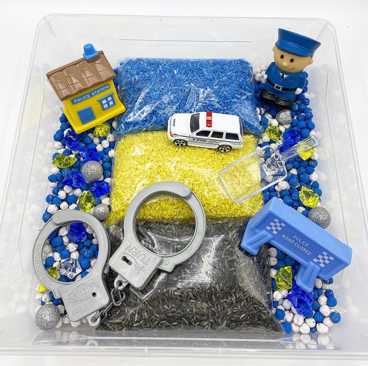 Community Helpers Sensory Bin