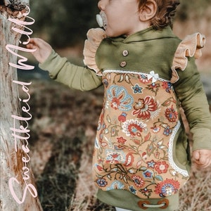 Milli Sweat Dress Pattern incl. Beamer File German