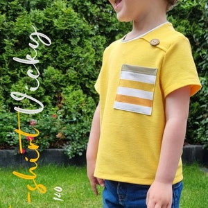 Sewing pattern T-Shirt Vicky incl. Beamer file German