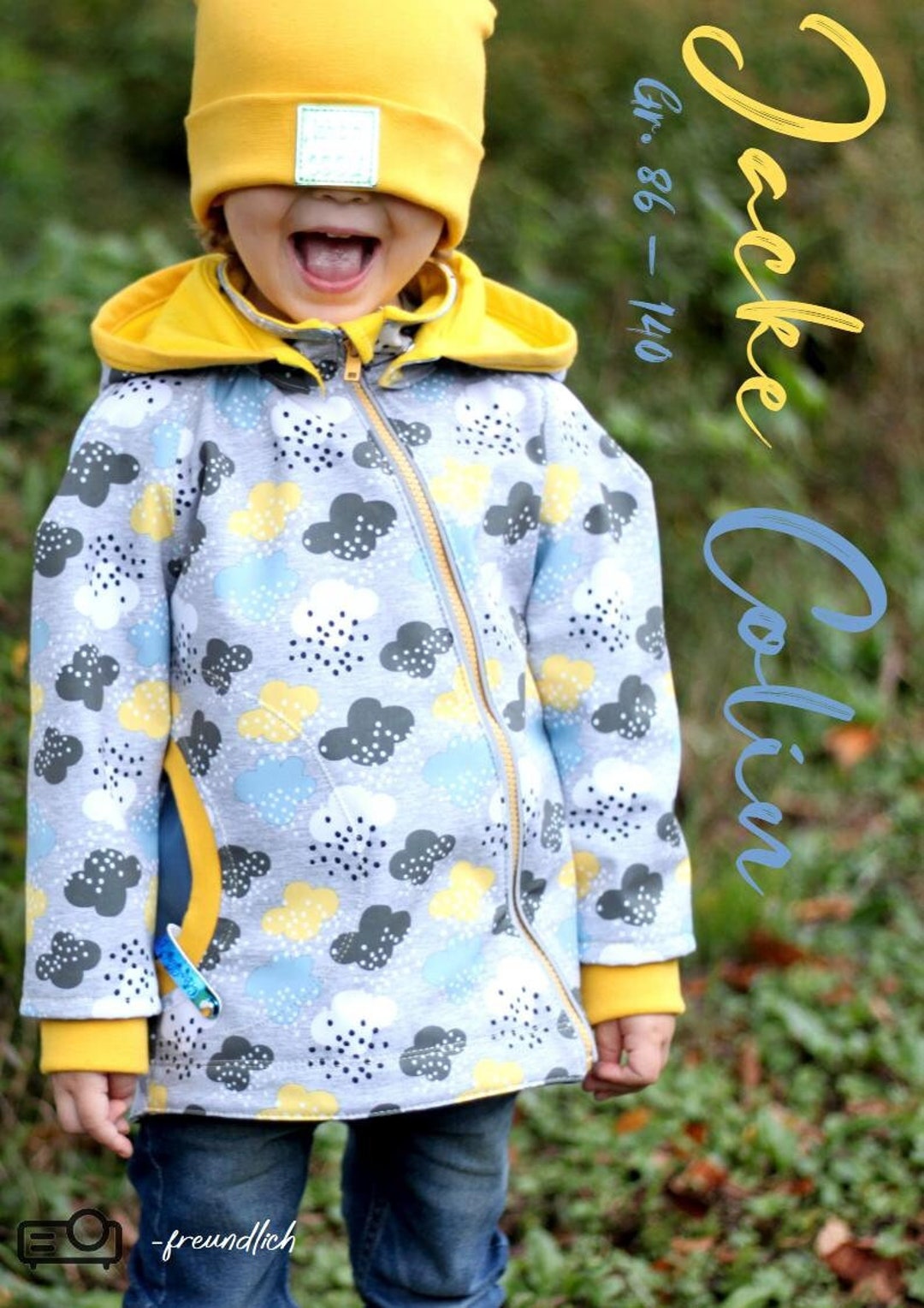 Projector Jacket Pattern Jacket Pattern Colin Incl. Projector File German - Etsy