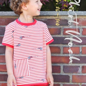 Sewing pattern Shirt Noah incl. Beamer file German