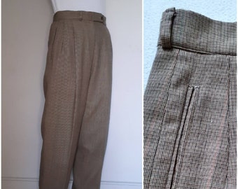 Waffle trousers 80s Clearance