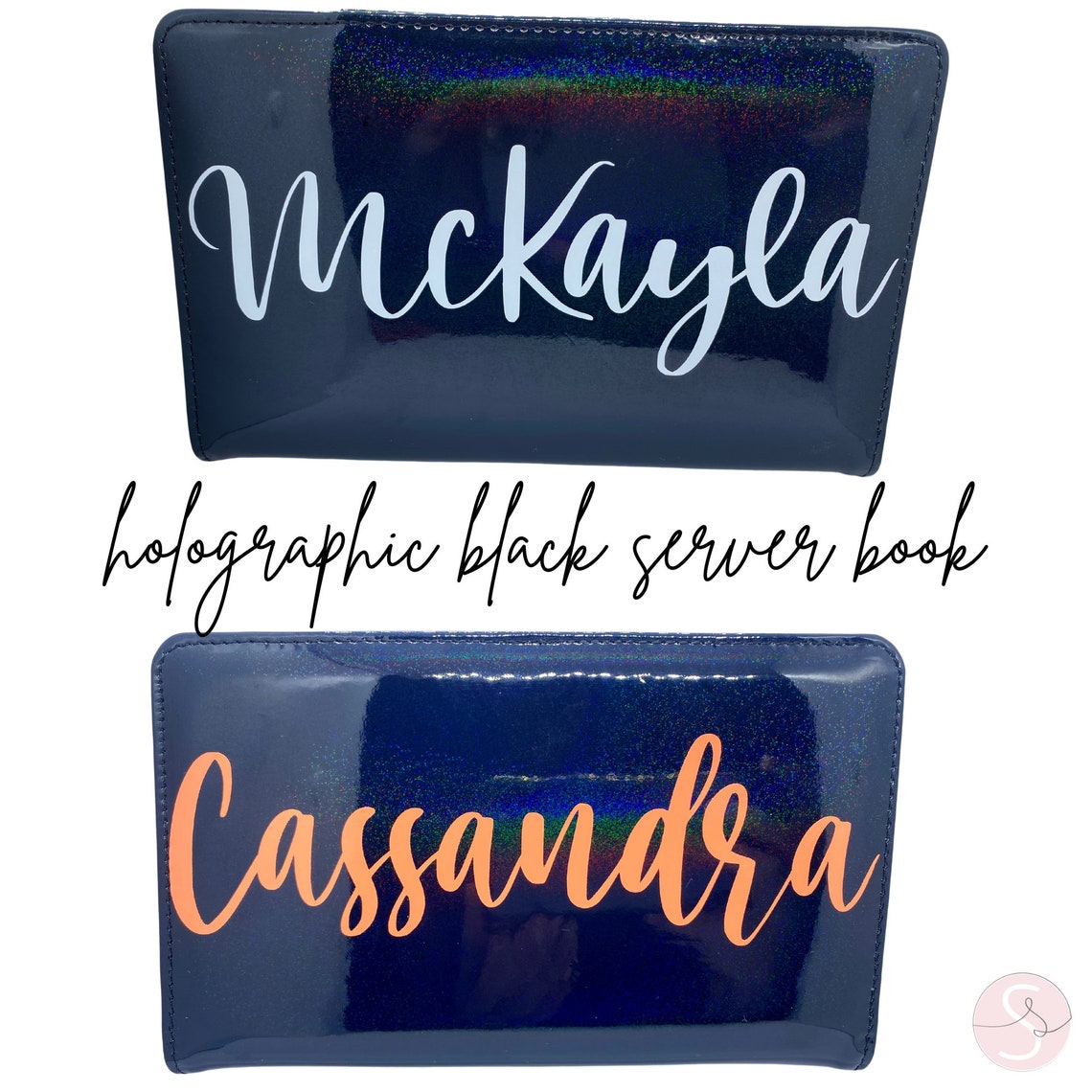 Server Book for Waitress Waitress Book Custom Server Book Etsy