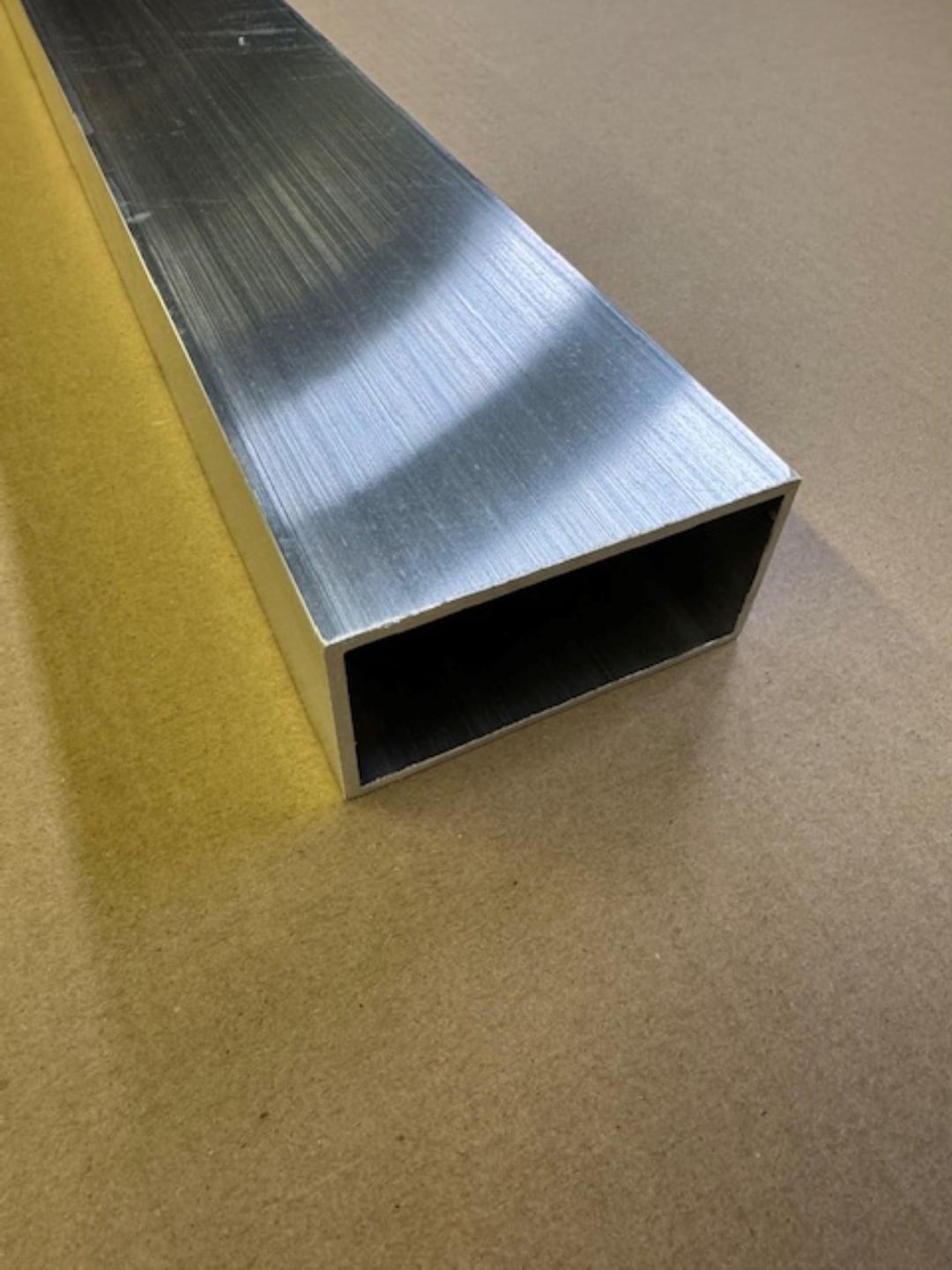 1/8" X 2" X 2" X 48" Aluminum Square Tube, 6061 Alloy – USA Made, Great For Fabrication & Framing