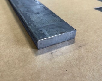 1" x 3" Steel Flat Bar, A36 Mild Steel, Hot Rolled, Pick Your Length